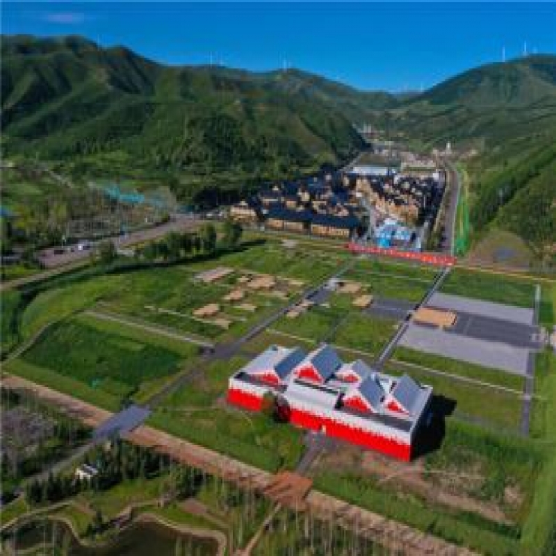 張家口市崇禮區太子城遺址公園吸引游客參觀體驗