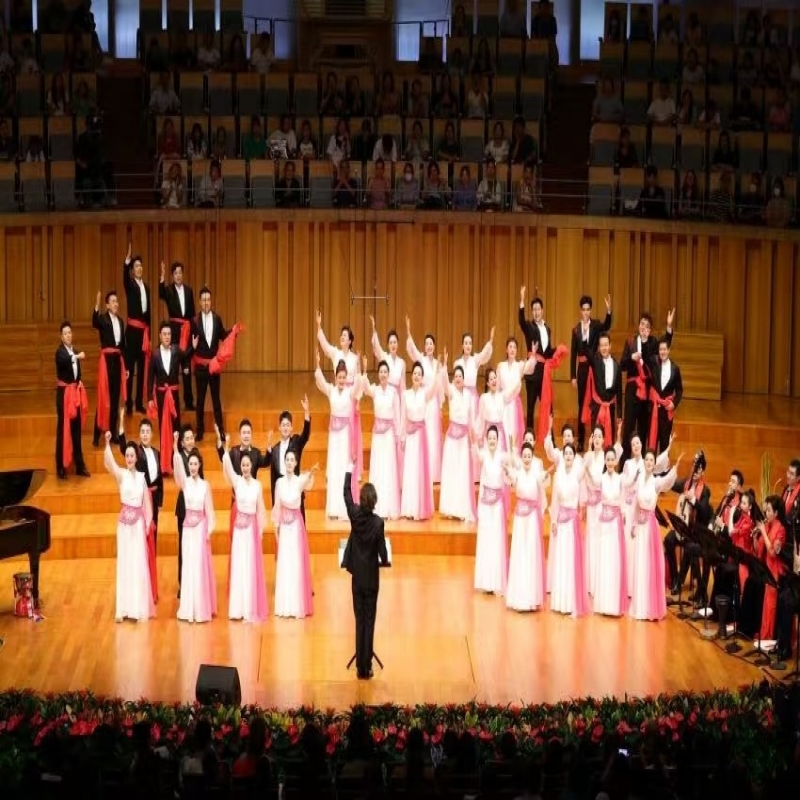 北玥與您共迎新年中央民族樂團《跟著民歌去旅行》北展劇場演出新聞發布會在中央民族院團音樂廳舉行。